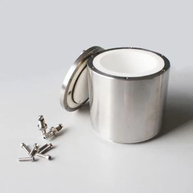 Pot de broyage de gaz inerte sous vide